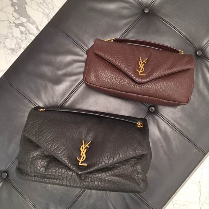 YSL Calypso Lambskin Shoulder Bag