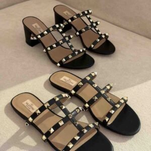 Valentino Garavani Rockstud slide sandal