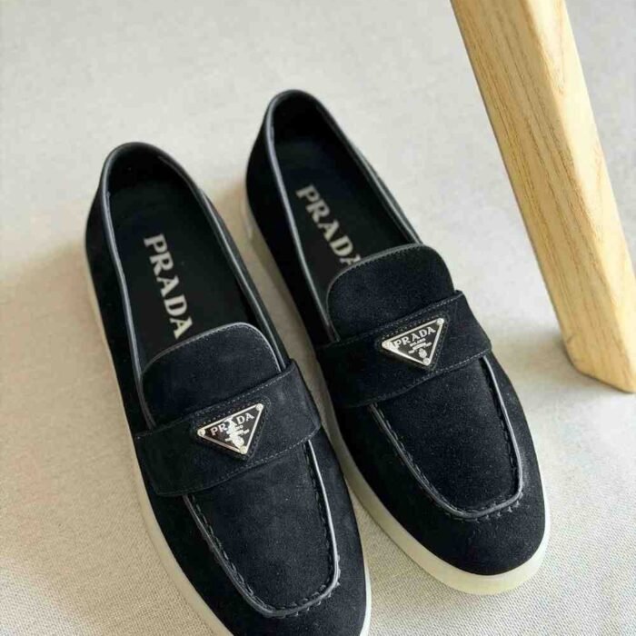 Prada Suede Loafers