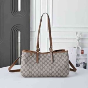 Gucci GG Emblem Tote Bag