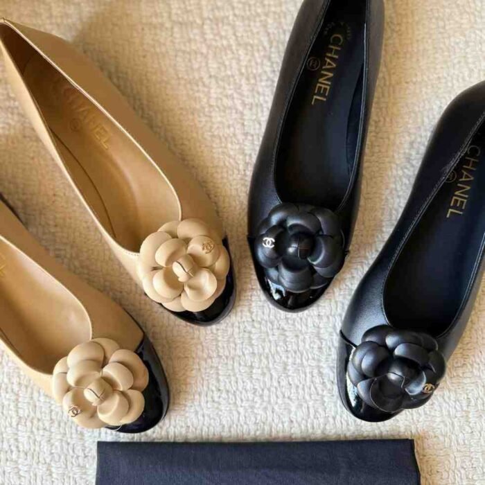 Chanel Camellia Ballet Flat