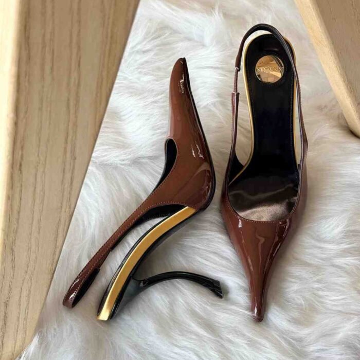 Saint Laurent Amalia Slingback Pumps