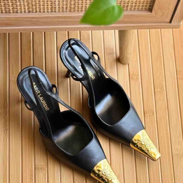 Saint Laurent Jeanne Slingback Pumps