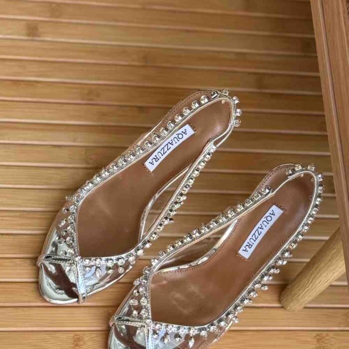 Aquazzura Temptation Crystal Sandals