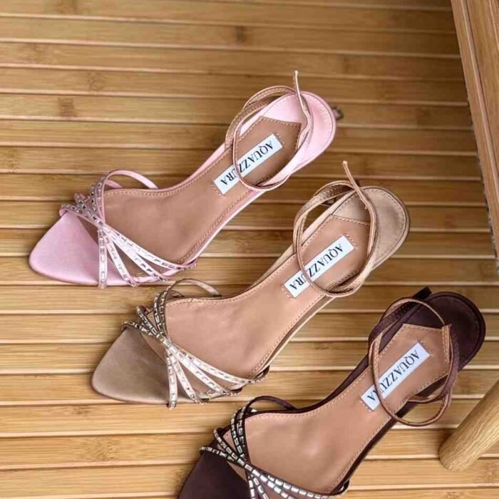 Aquazzura Temptation Crystal Sandals