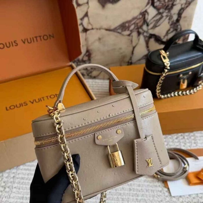 Louis Vuitton vanity Chain Pouch Beige