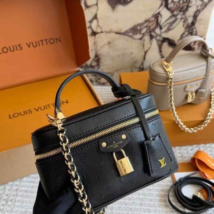 Louis Vuitton vanity Chain Pouch Black