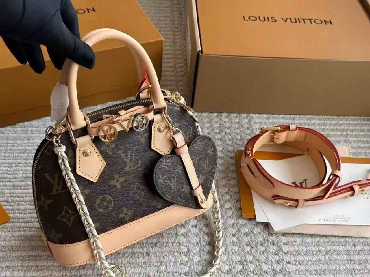Louis Vuitton Alma BB Monogram Canvas