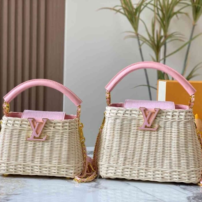 Louis Vuitton Capucines Bag Pink