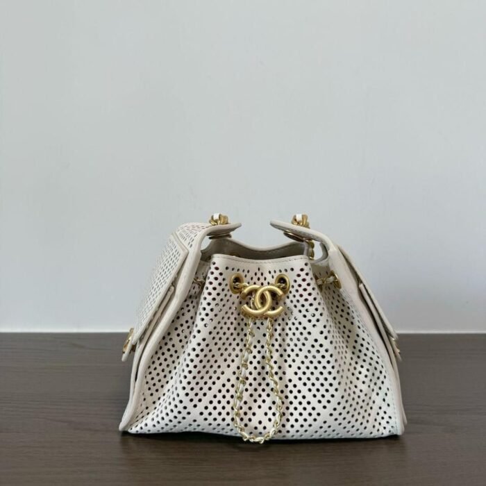 Chanel Mini 25 Bag White