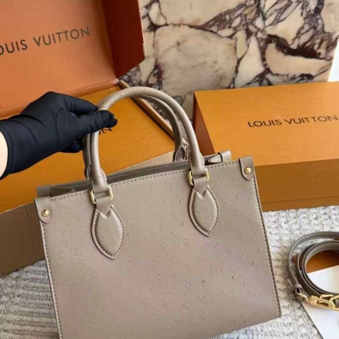 Louis Vuitton Onthego PM Tote Bag Turtle Dove