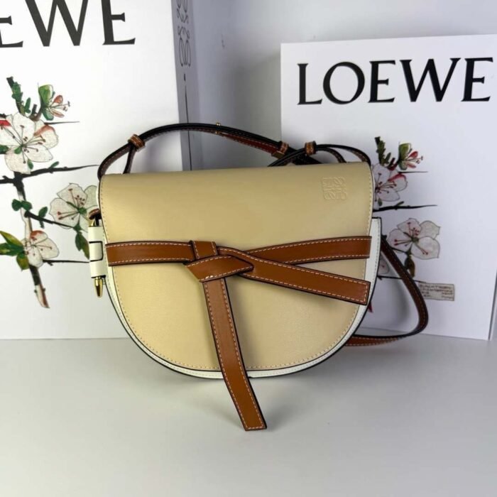LOEWE Gate Bag Beige