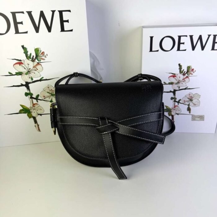 LOEWE Gate Bag Black