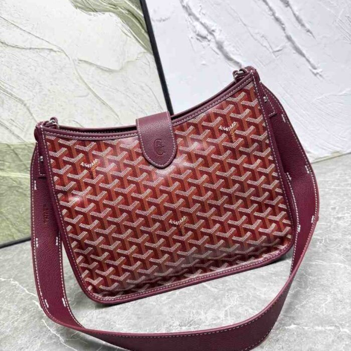 GOYARD Musette Bag Burgundy