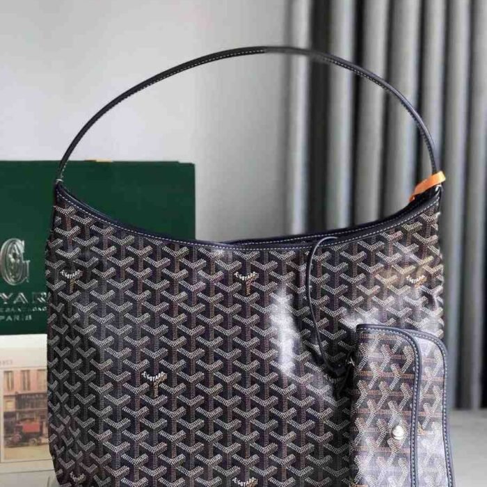 Goyard Boheme Hobo Bag Navy