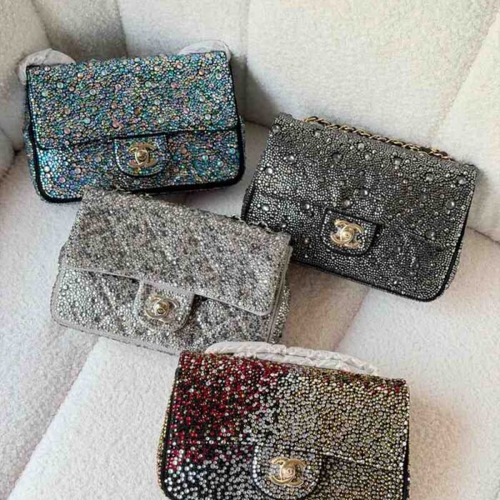Chanel Crystal Mini Flap Bag