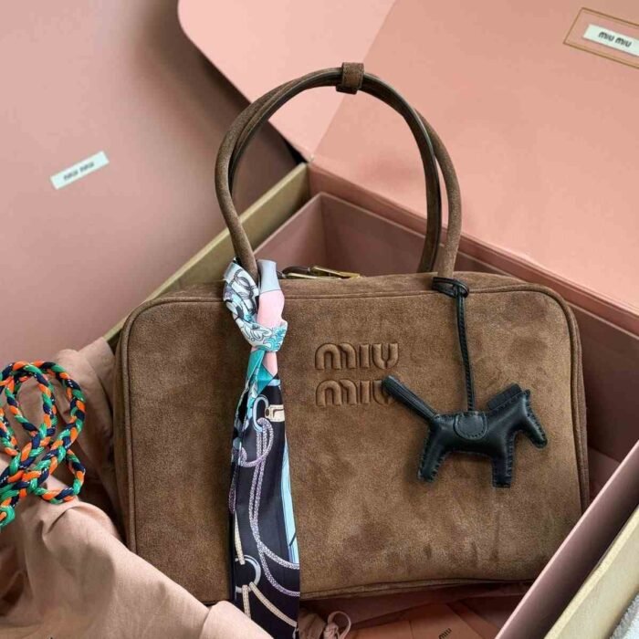 Miu Miu Suede Beau Bag