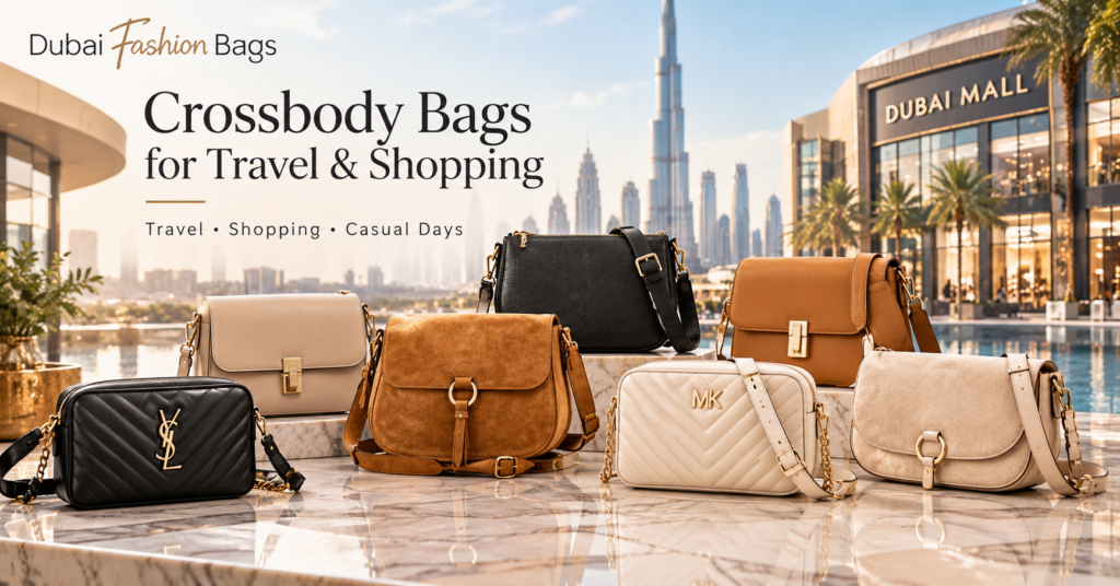Crossbody Bags for Travel, Shopping & Casual Days